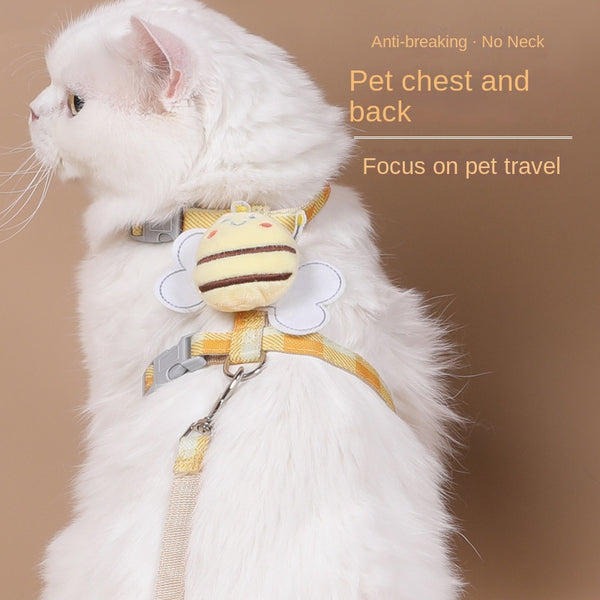 Cute cat harness