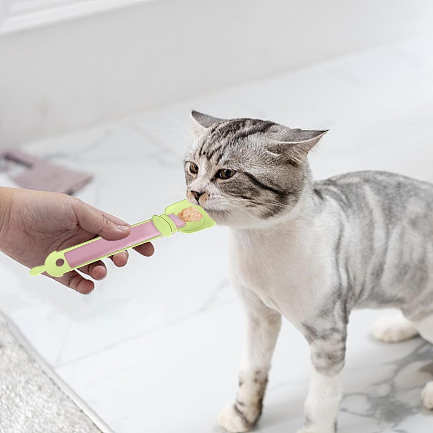 Happy Kitty Spoon – Celery Pets